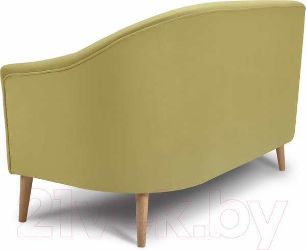 Изображение товара Диван Mio Tesoro Арти (Velutto 28/натуральное дерево)