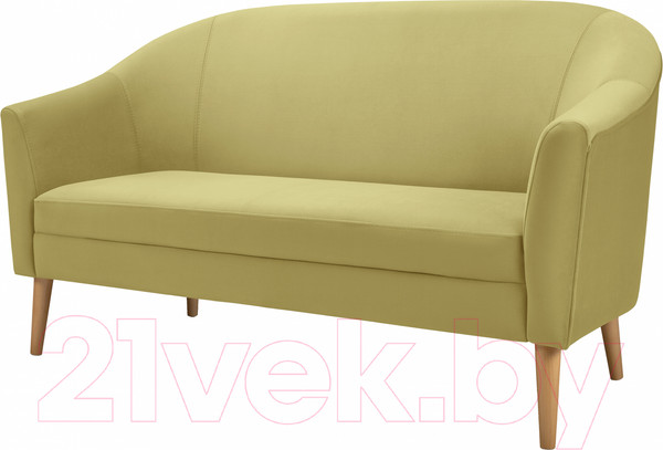 Изображение товара Диван Mio Tesoro Арти (Velutto 28/натуральное дерево)