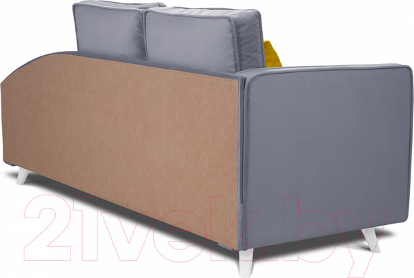 Изображение товара Тахта Mio Tesoro Альфа 800 левая (Velutto 12/Velutto 40/белый)