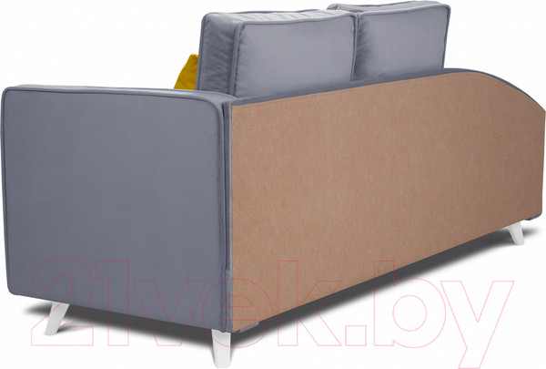 Изображение товара Тахта Mio Tesoro Альфа 800 правая (Velutto 12/Velutto 40/белый)