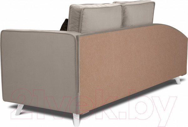 Изображение товара Тахта Mio Tesoro Альфа 800 правая (Velutto 18/Velutto 24/белый)