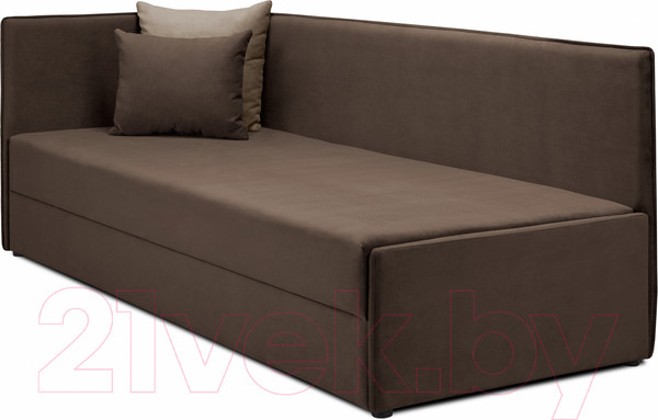 Изображение товара Тахта Mio Tesoro Гамма 800 левая (Velutto 23/Velutto 21)