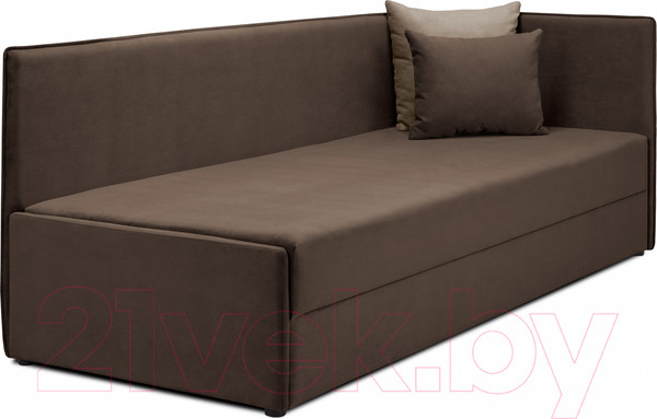 Изображение товара Тахта Mio Tesoro Гамма 800 правая (Velutto 23/Velutto 21)