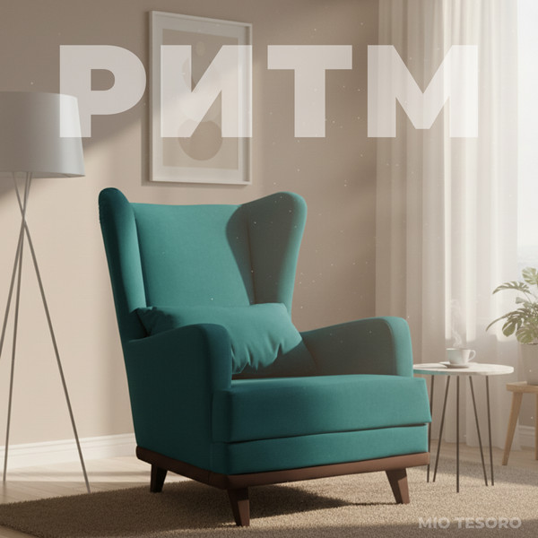 Изображение товара Кресло мягкое Mio Tesoro Ритм (Velutto 20/шоколад)