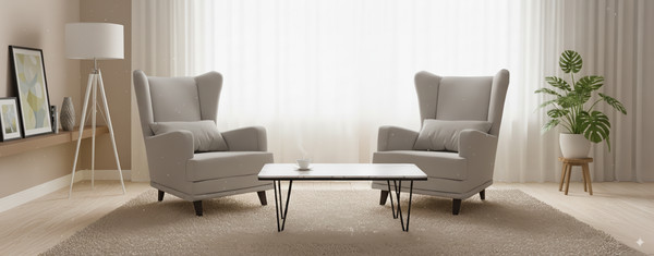 Изображение товара Кресло мягкое Mio Tesoro Ритм (Velutto 18/шоколад)