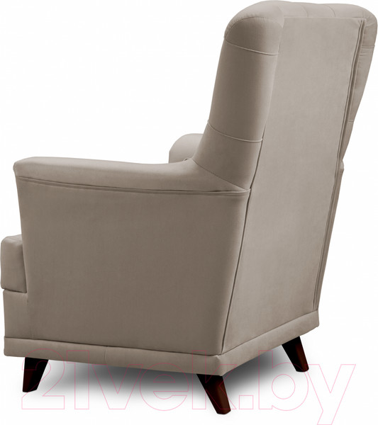 Изображение товара Кресло мягкое Mio Tesoro Каприз (Velutto 18/шоколад)