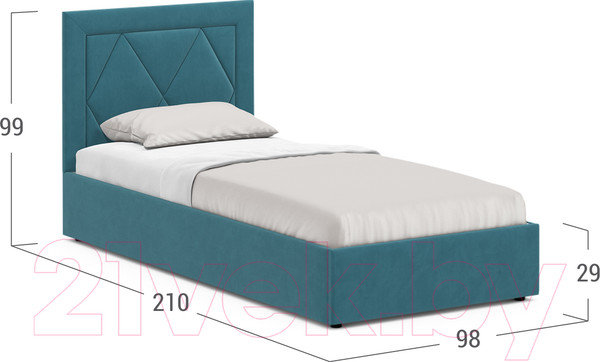 Изображение товара Односпальная кровать Moon Family 1255 / MF010841