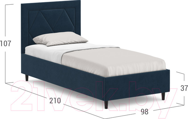 Изображение товара Односпальная кровать Moon Family 1255 / MF010772