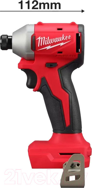 Изображение товара Аккумуляторный шуруповерт Milwaukee M18 BLIDRC-0 / 4933492839