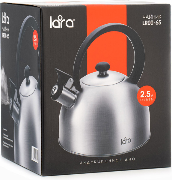 Изображение товара Чайник со свистком Lara LR00-65 (матовый)