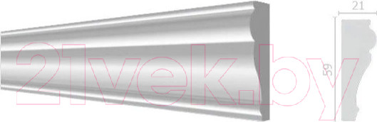 Изображение товара Молдинг Decor-Dizayn 161 A (60x20x2000)