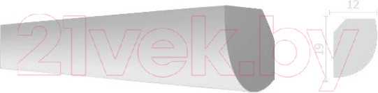 Изображение товара Плинтус потолочный Decor-Dizayn DD02 (19x12x2000)