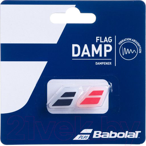 Изображение товара Виброгаситель для теннисной ракетки Babolat Flag Damp / 700032-189 (черный)