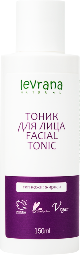 Изображение товара Тоник для лица Levrana Для жирной кожи (150мл)