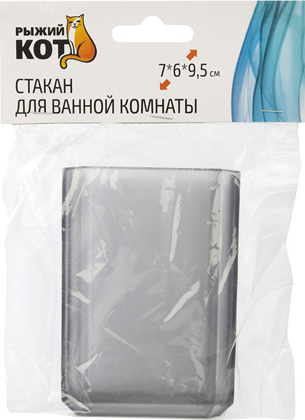 Изображение товара Стакан для зубной щетки и пасты Рыжий кот Оникс / 107632