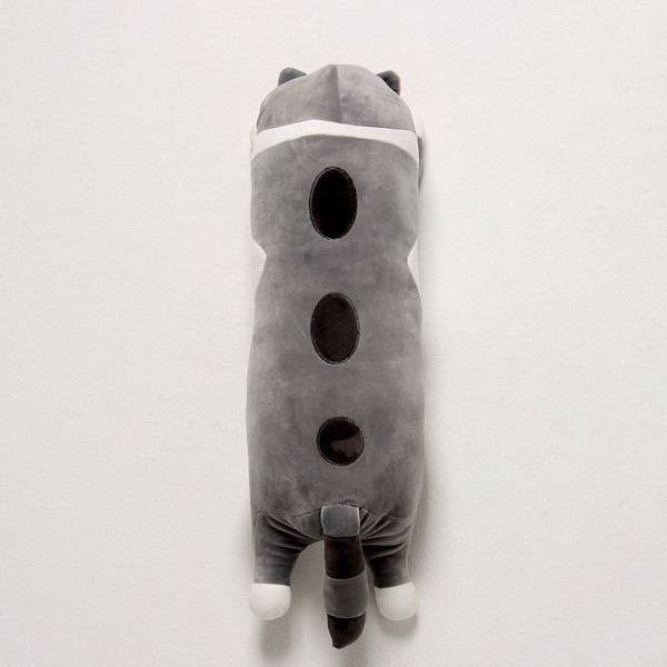 Изображение товара Подушка-игрушка Sima-Land Котик с пледом / 10126933 (серый)