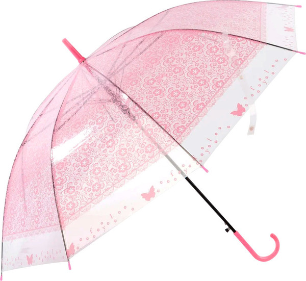 Изображение товара Зонт-трость Рыжий кот Basic / 107551 (розовый)