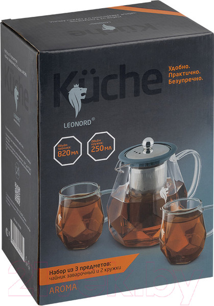 Изображение товара Чайный набор Leonord Aroma / 107498