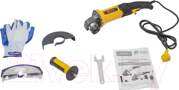 Изображение товара Угловая шлифовальная машина Edon AG-125/1200CER