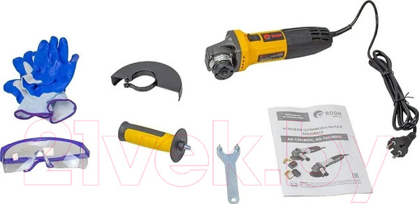 Изображение товара Угловая шлифовальная машина Edon AG-125/900C