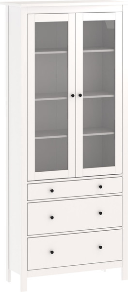 Изображение товара Шкаф с витриной Mio Tesoro Сага 2.08.07.130.1 (белый)