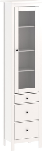 Изображение товара Шкаф с витриной Mio Tesoro Сага 2.08.07.120.1 (белый)