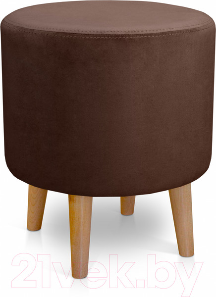 Изображение товара Пуф Mio Tesoro Ронд (Amo 09/натуральное дерево)