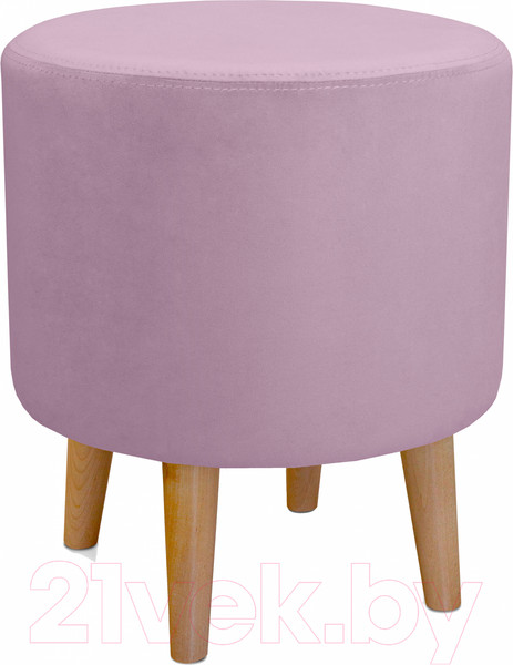 Изображение товара Пуф Mio Tesoro Ронд (Amo 12/натуральное дерево)