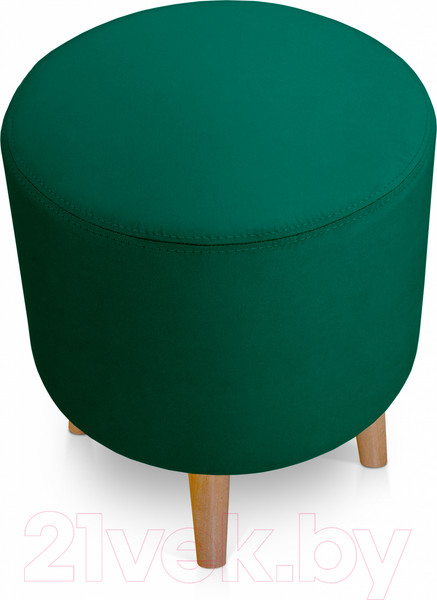 Изображение товара Пуф Mio Tesoro Ронд (Amo 19/натуральное дерево)