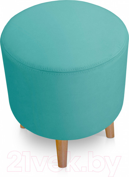 Изображение товара Пуф Mio Tesoro Ронд (Amo 21/натуральное дерево)