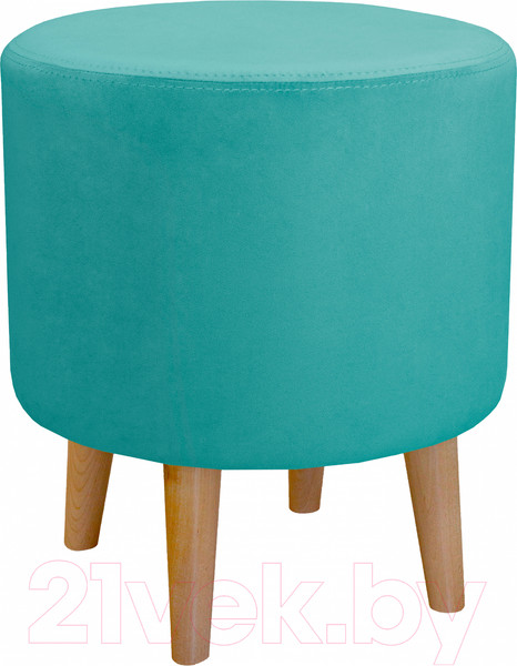 Изображение товара Пуф Mio Tesoro Ронд (Amo 21/натуральное дерево)