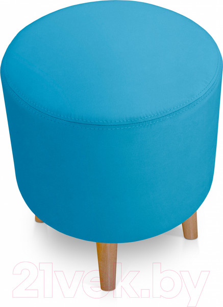 Изображение товара Пуф Mio Tesoro Ронд (Amo 22/натуральное дерево)