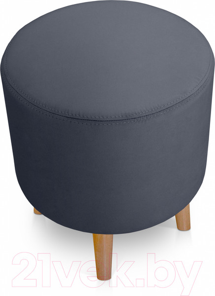 Изображение товара Пуф Mio Tesoro Ронд (Amo 25/натуральное дерево)