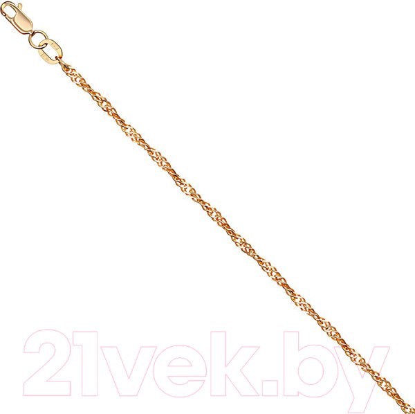 Изображение товара Цепочка из красного золота 7 КАРАТ ПЦ028Г-04013 (55см)