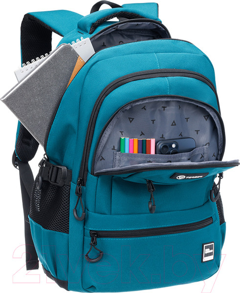 Изображение товара Школьный рюкзак Torber Class X T80022-G + Мешок для обуви (зеленый)