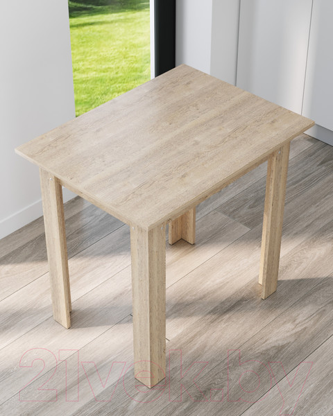 Изображение товара Обеденный стол Артём-Мебель Афина СН-130.10 (дуб экспрессив песочный)