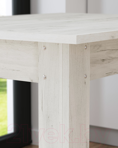 Изображение товара Обеденный стол Артём-Мебель Афина СН-130.10 (дуб крафт белый)