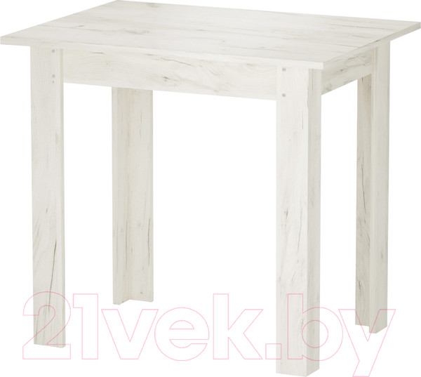 Изображение товара Обеденный стол Артём-Мебель Афина СН-130.10 (дуб крафт белый)