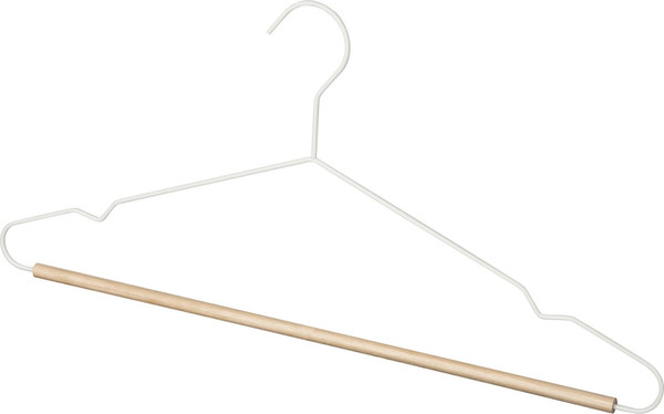 Изображение товара Набор металлических вешалок-плечиков Рыжий кот Винтаж / 107895 (5шт, белый)