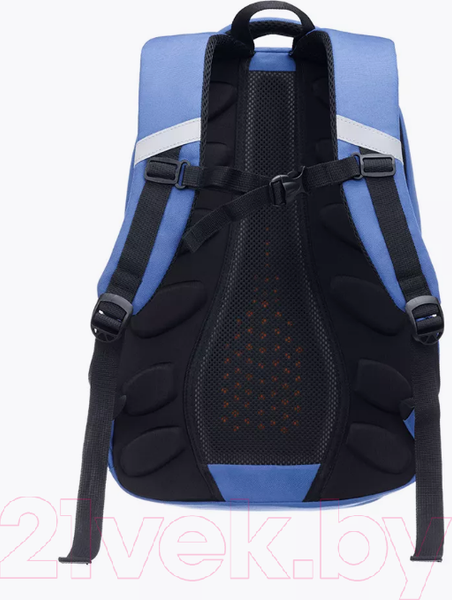 Изображение товара Школьный рюкзак Torber Class X T70041-BR + Мешок для обуви (синий/красный с орнаментом)