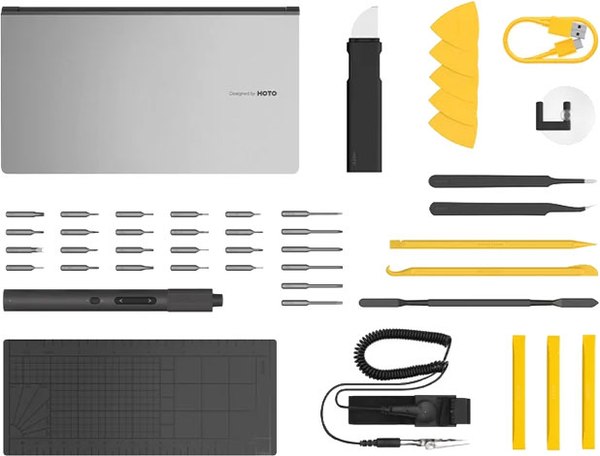 Изображение товара Электроотвертка HOTO Precision Screwdriver Kit Pro QWLSD012 (черный)