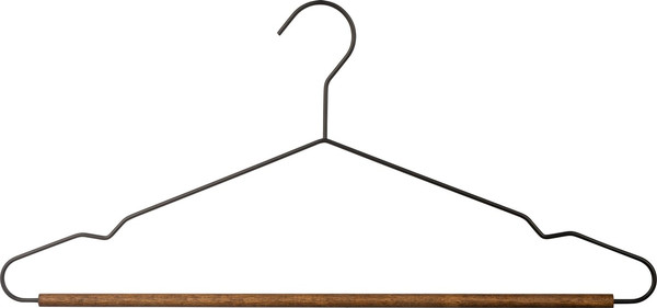 Изображение товара Набор металлических вешалок-плечиков Рыжий кот Винтаж / 107892 (5шт, черный)