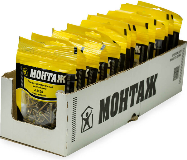 Изображение товара Саморез Монтаж Универсальный 4.5x30 / MD001271 (60шт)