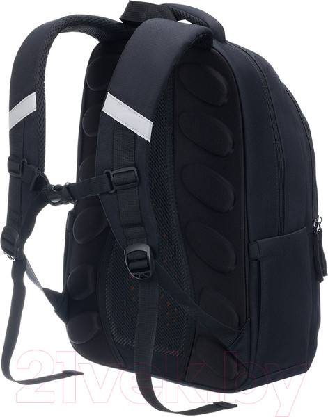 Изображение товара Школьный рюкзак Torber Class X T70041-BB + Мешок для обуви (черный/синий с орнаментом)