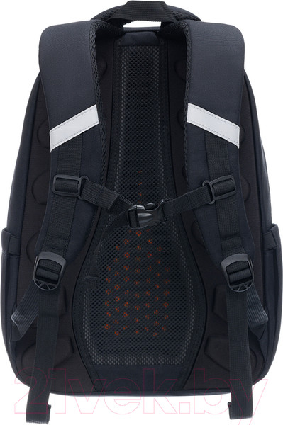 Изображение товара Школьный рюкзак Torber Class X T70041-BB + Мешок для обуви (черный/синий с орнаментом)