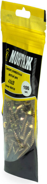 Изображение товара Саморез Монтаж Универсальный 4.0x20 / MD001259 (100шт)