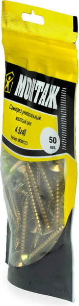 Изображение товара Саморез Монтаж Универсальный 4.5x40 / MD001273 (50шт)