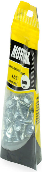 Изображение товара Саморез Монтаж С прессшайбой 4.2x16 / MD001113 (100шт)