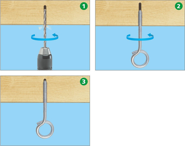 Изображение товара Крюк качельный ЕКТ 10х160 / B008045