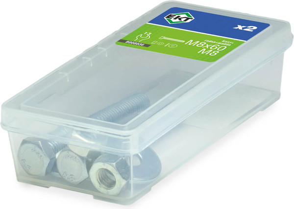 Изображение товара Болт ЕКТ M8х60 DIN933 / B008036 (2шт)